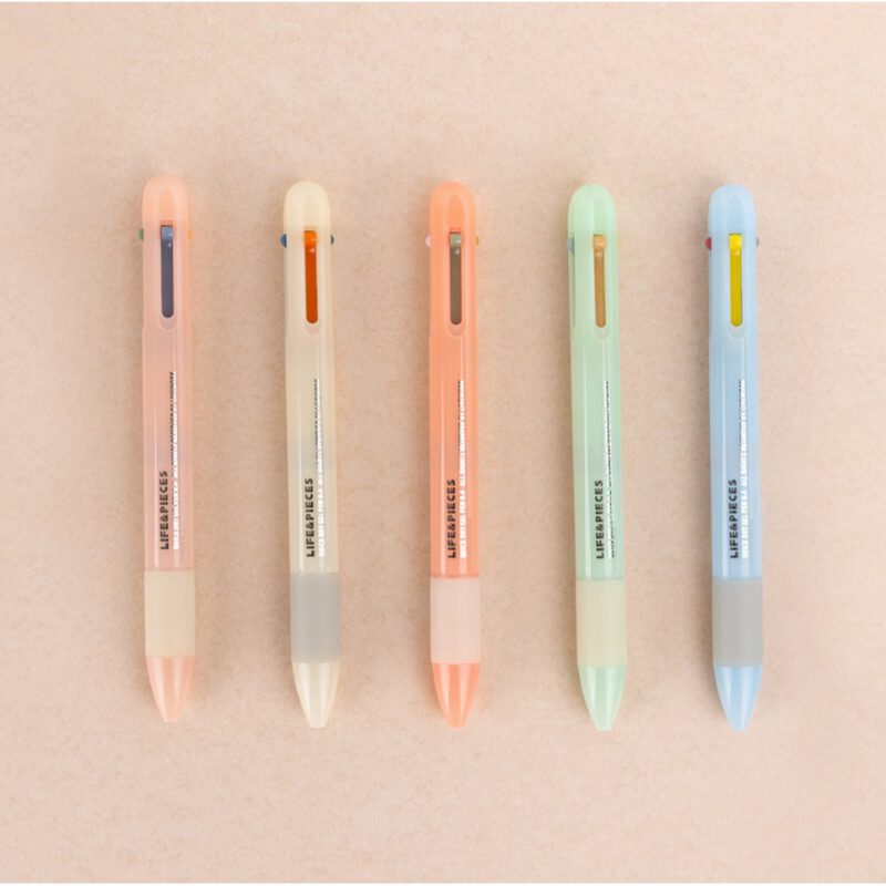 4-Color Gelpen Life&Pieces